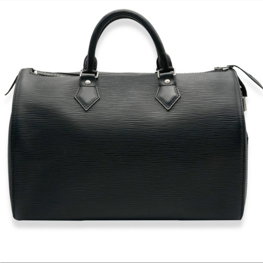 LOUIS VUITTON Epi Speedy 40 in Black - Picture 14 of 14